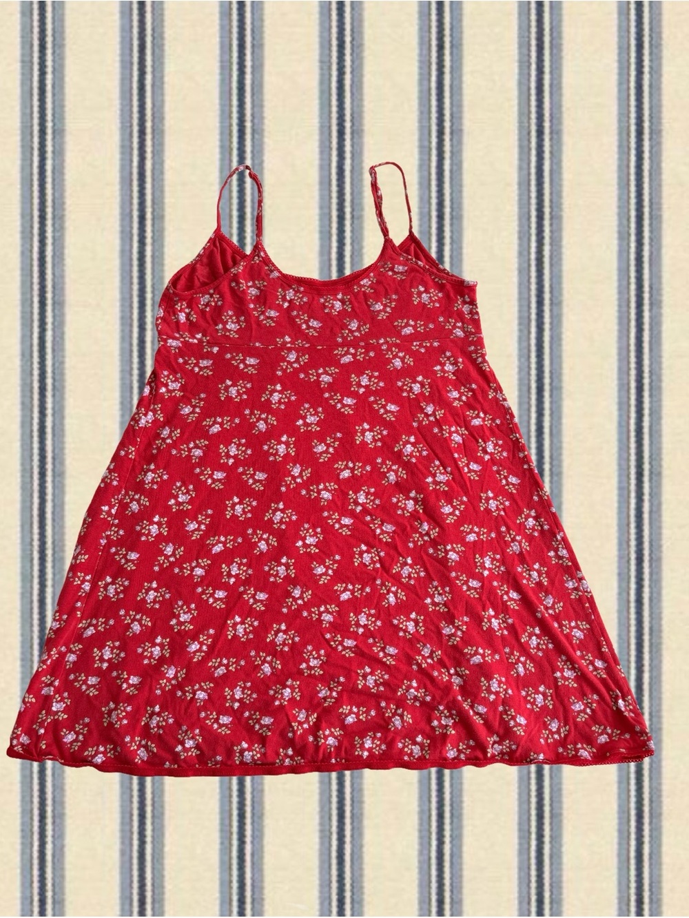 Angel Red Floral Mini Dress - Picture 4 of 4